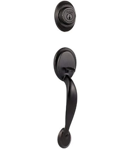 Kwikset 687DA-LIP Dakota Single Cylinder Handleset from the Series